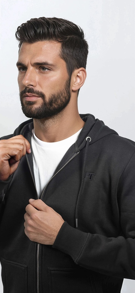 Organic Heavyweight Zip Modern Hoodie