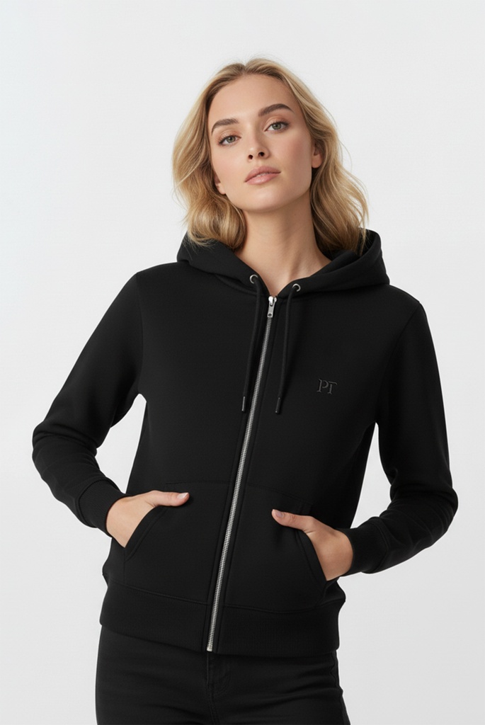 Organic Heavyweight Zip Modern Hoodie
