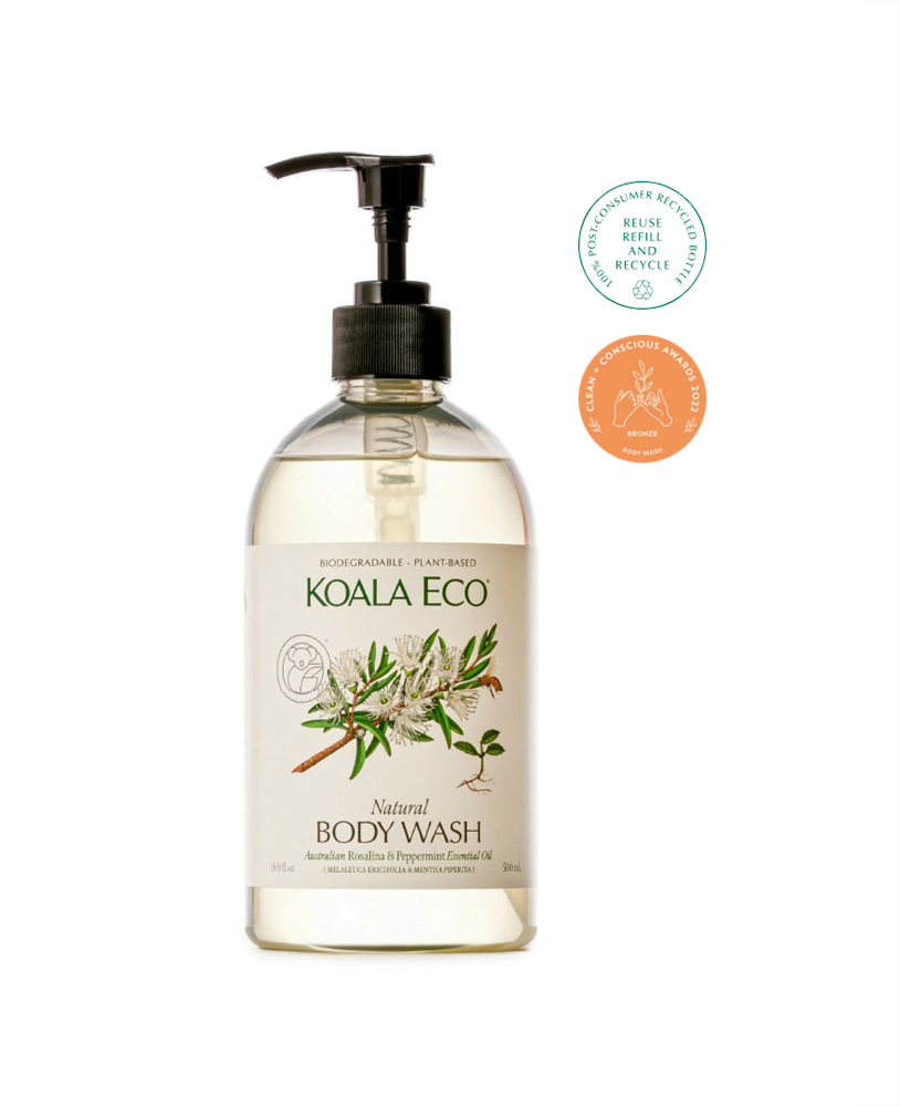 Body Wash Rosalina, Peppermint Essential Oil