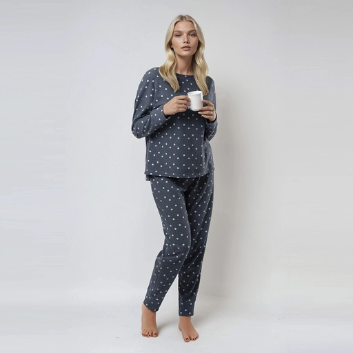 Modern Cotton Crewneck Long Sleeve + Jogger Pants Set