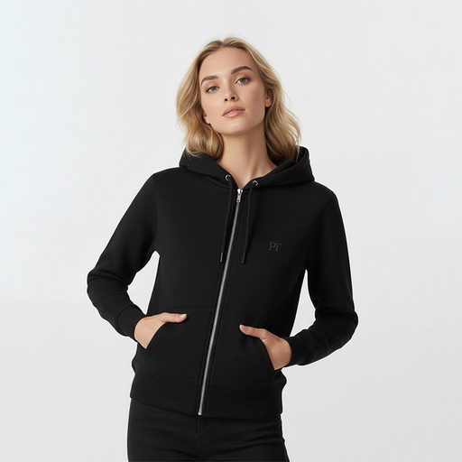 Organic Heavyweight Zip Modern Hoodie