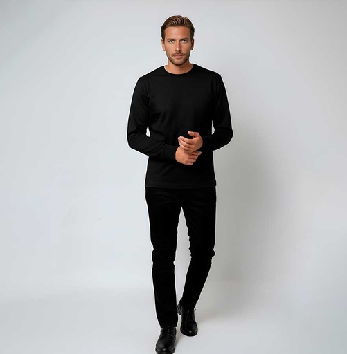 Supima® Cotton Midweight Long Sleeve Tee 