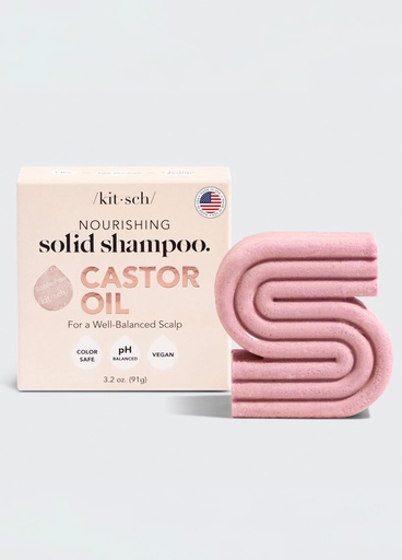 [KTS25SHP2] Castor Oil Nourishing Shampoo Bar